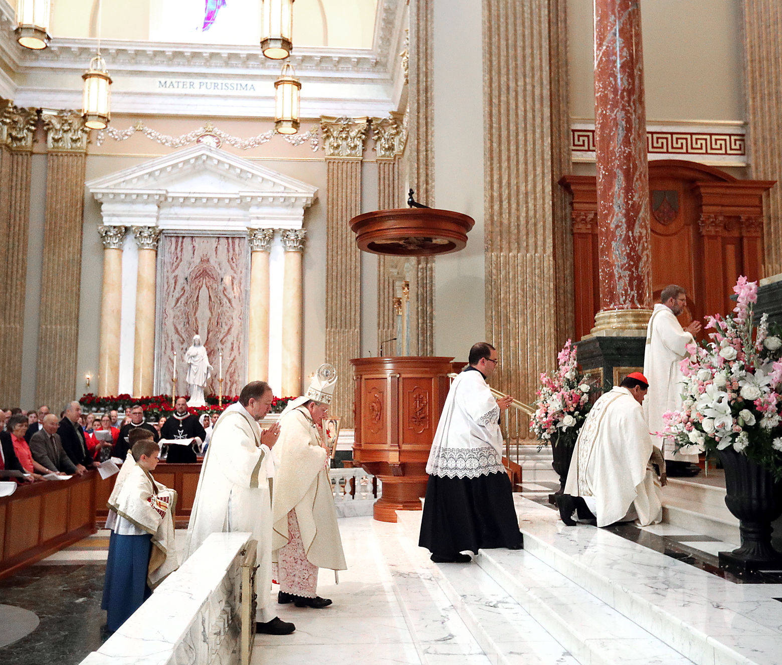 Shrine of Our Lady of Guadalupe bow